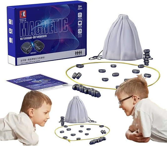 Magnetic Chess Set - Educational Battle Game for Kids, Perfect Christmas Gift - Imam Crafted Gems