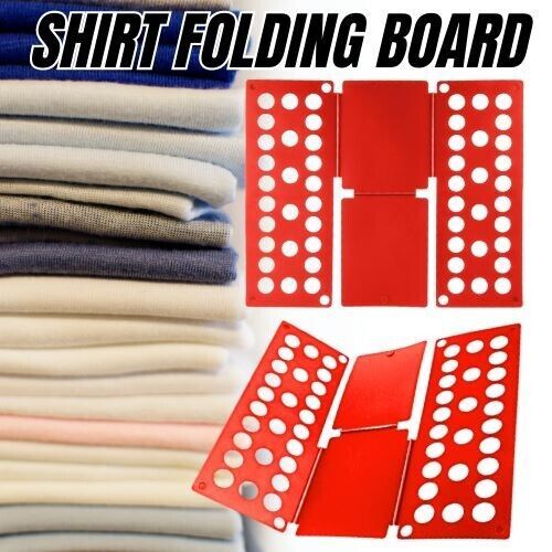 Kids Clothes Folding Board - Fast Fold T-Shirt Laundry Organizer - Imam Crafted Gems