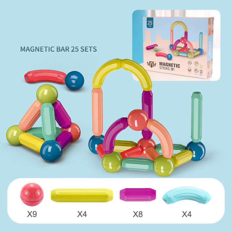 Magnetic Toy Building Blocks Set for Kids - Imam Crafted Gems