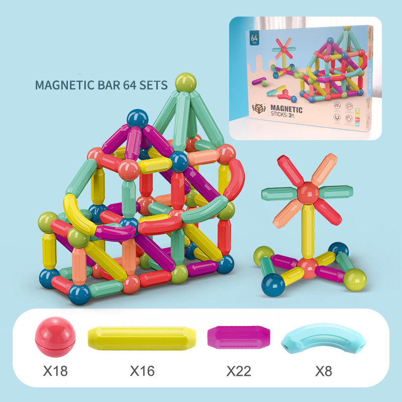 Magnetic Toy Building Blocks Set for Kids - Imam Crafted Gems